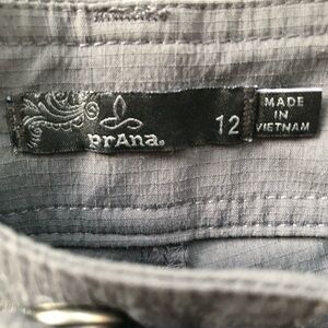 Prana Charcoal Capris Size 12